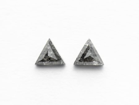 0.39cttw 4.10x3.52x2.03mm 4.09x3.56x2.18mm Triangle Rosecut Matching Pair 24468-01 Online Hot Sale