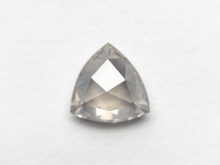 1.09ct 6.91x6.78x3.22mm Fancy Grey Trillion Double Cut 22390-20 For Discount