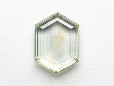 1.93ct 9.16x6.63x2.54mm Hexagon Portrait Cut Sapphire 23474-29 For Sale