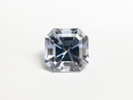 1.25ct 6.00x5.96x4.22mm Cut Corner Square Step Cut Sapphire 20807-01 For Sale