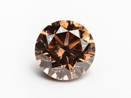 2.00ct 7.51x7.42x5.32mm GIA VS2 Fancy Deep Pink-Brown Round Brilliant 🇦🇺 24165-01 For Discount