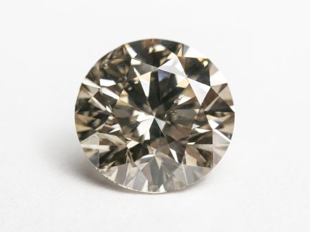 2.46ct 8.67x8.65x5.43mm SI1 C3 Round Brilliant 23634-01 Fashion