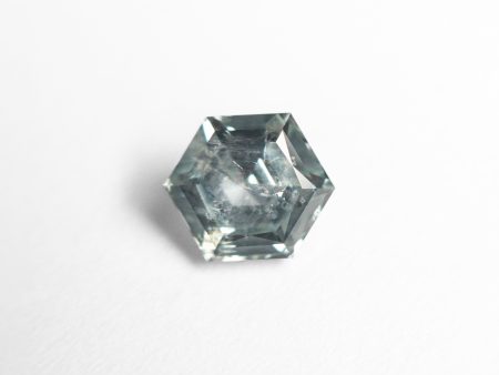 1.21ct 6.64x5.66x3.92mm Hexagon Brilliant Sapphire 23670-16 For Discount