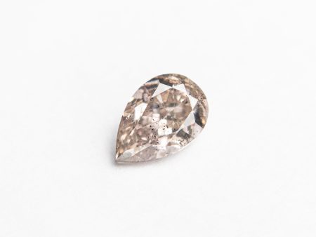 0.34ct 5.35x3.56x2.35mm I1 Fancy Pink-Brown Pear Brilliant 24119-01 For Discount