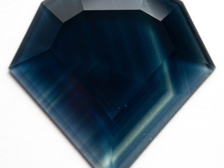 12.14ct 21.90x22.15x2.98mm Shield Portrait Cut Sapphire 24839-01 Fashion