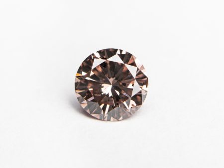 0.51ct 5.31x5.27x3.05mm GIA Fancy Deep Brownish Orangy Pink Round Brilliant 24146-01 Online