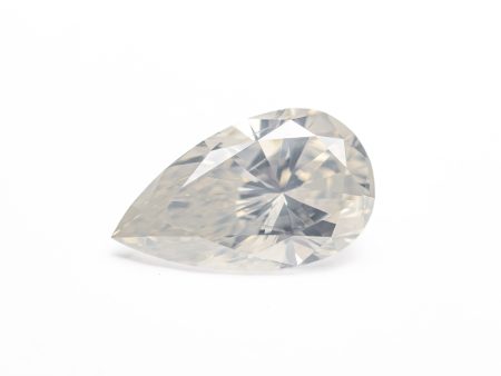 1.07ct 9.13x5.32x3.60mm Fancy White Pear Brilliant 25476-01 For Discount