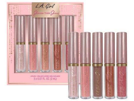 Shinier Than Shine - 5 pc Lipgloss Set Discount