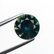 2.94ct 8.90x8.84x5.32mm Round Brilliant Sapphire 25720-01 on Sale