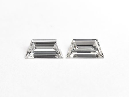 0.24cttw 2pc 5.04x2.47x1.18mm 5.04x2.47x1.14mm VS G-H Trapezoid Matching Pair 25796-01 Online now