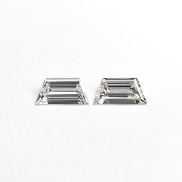 0.24cttw 2pc 5.04x2.47x1.18mm 5.04x2.47x1.14mm VS G-H Trapezoid Matching Pair 25796-01 Online now