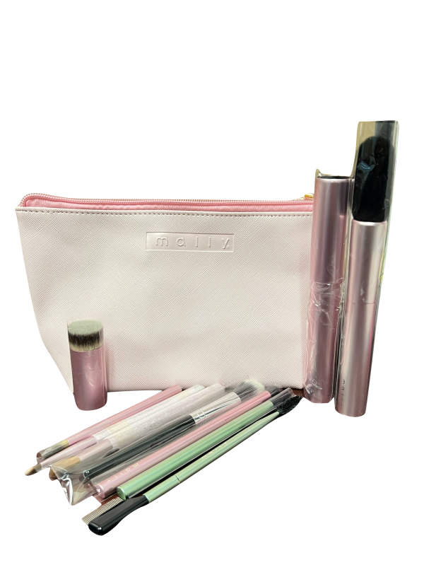 WHOLESALE MALLY Brush Set, 6 Brushes And Bag As Shown LOT OF 25 BAGS Online