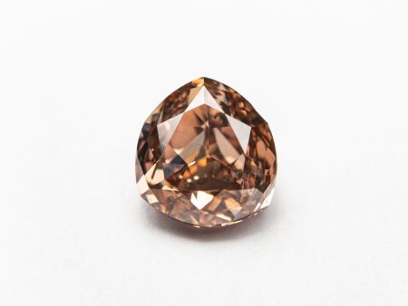 1.00ct 6.08x5.67x3.42mm GIA SI1 Fancy Deep Brown-Pink Trillion Brilliant 🇦🇺 24113-01 For Cheap