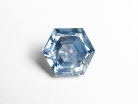 2.06ct 7.73x6.59x4.66mm Hexagon Brilliant Sapphire 23670-15 Online now