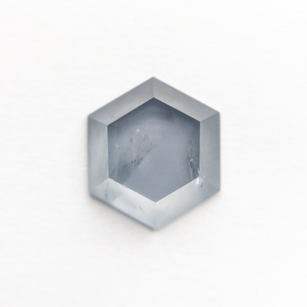 2.47ct 9.22x8.03x3.03mm Hexagon Slab Sapphire 22221-01 For Cheap