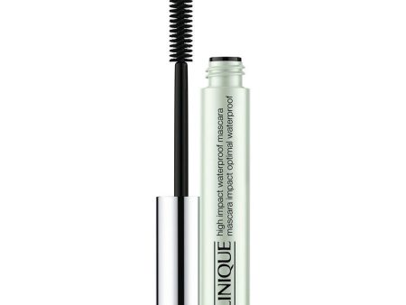 CLINIQUE Ladies High Impact Waterproof Mascara-Black 0.28oz 8mL Hot on Sale