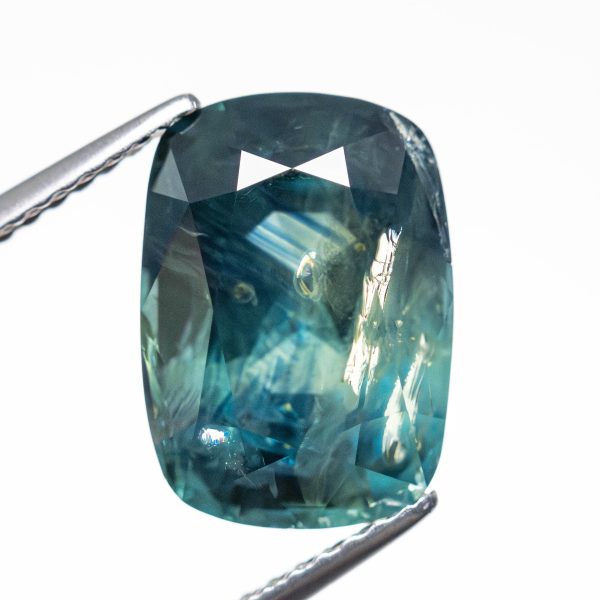 6.44ct 11.75x8.45x6.89mm Cushion Brilliant Sapphire 24189-01 For Sale