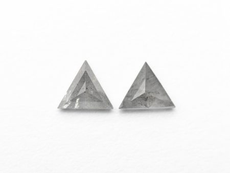 0.25cttw 2pc 4.00x3.52x1.75mm 4.08x3.40x1.46mm Triangle Rosecut Matching Pair 24487-01 Online now