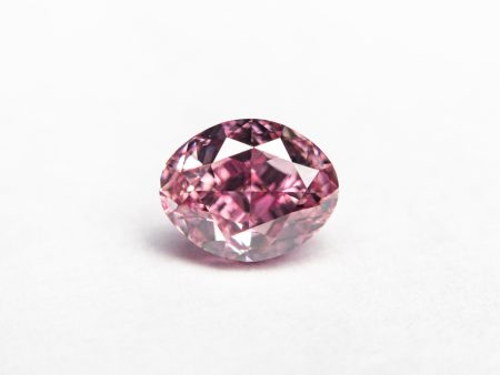 0.61ct 5.57x4.44x3.13mm GIA VS2 Fancy Vivid Purplish Pink Oval Brilliant 🇦🇺 24137-01 For Cheap