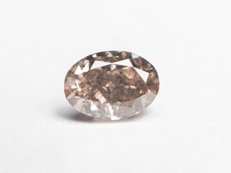 0.90ct 6.72x4.87x3.46mm GIA I1 Fancy Pink-Brown Oval Brilliant 🇦🇺 24092-01 For Sale